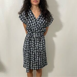 Bimba‎ Y Lola Mini Dress Navy Blue